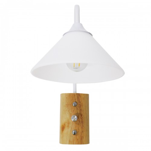 GLOBOSTAR® ALESSIA 01458 Μοντέρνο Φωτιστικό Τοίχου - Απλίκα με Ντουί 1 x E27 AC 220-240V IP20 - Μπεζ & Λευκό - Μ18 x Π26 x Υ29cm GLOBOSTAR® ALESSIA 01458 Μοντέρνο Φωτιστικό Τοίχου - Απλίκα με Ντουί 1 x E27 AC 220-240V IP20 - Μπεζ & Λευκό - Μ18 x Π26 x Υ29cm