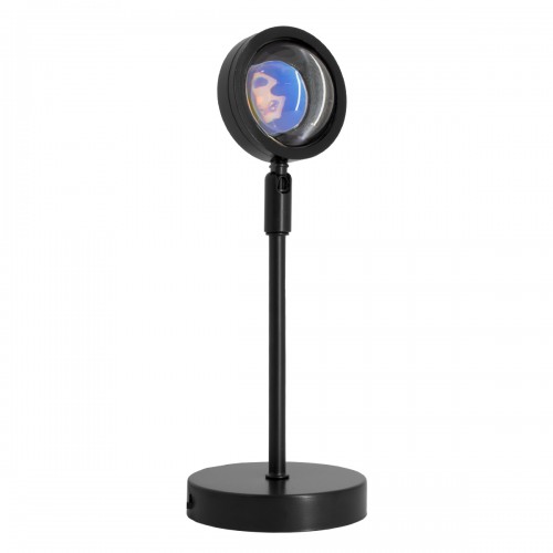 GloboStar® 00812 Μοντέρνο Minimal Επιτραπέζιο Φωτιστικό Μεταλλικό Μονόφωτο LED 12W DC 5V με Projector LENS Ειδικού Εφέ & Καλώδιο Τροφοδοσίας USB Rotation Head 180° RAINBOW BLUE Διακόσμηση - Φωτισμός - Χαλιά GloboStar® 00812 Μοντέρνο Minimal Επιτραπέζιο Φωτιστικό Μεταλλικό Μονόφωτο LED 12W DC 5V με Projector LENS Ειδικού Εφέ & Καλώδιο Τροφοδοσίας USB Rotation Head 180° RAINBOW BLUE Διακόσμηση - Φωτισμός - Χαλιά