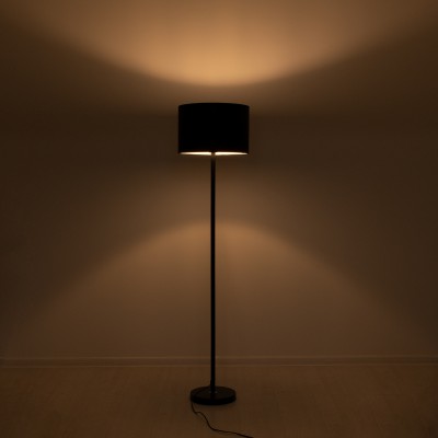 GLOBOSTAR® ASHLEY 00822 Μοντέρνο Επιδαπέδιο Φωτιστικό με Ντουί 1 x E27 AC 220-240V IP20 - Μαύρο - Μ35 x Π35 x Υ145cm GLOBOSTAR® ASHLEY 00822 Μοντέρνο Επιδαπέδιο Φωτιστικό με Ντουί 1 x E27 AC 220-240V IP20 - Μαύρο - Μ35 x Π35 x Υ145cm