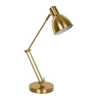 GloboStar® ZETO 00836 Μοντέρνο Επιτραπέζιο Φωτιστικό Πορτατίφ Μονόφωτο 1 x E27 IP20 Χρυσό Μέταλλο - Μ- x Π- x Υ72cm GloboStar® ZETO 00836 Μοντέρνο Επιτραπέζιο Φωτιστικό Πορτατίφ Μονόφωτο 1 x E27 IP20 Χρυσό Μέταλλο - Μ- x Π- x Υ72cm