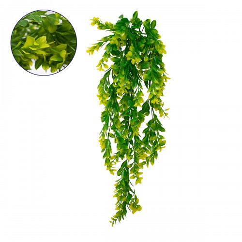 GLOBOSTAR® MYRTLE 78059 Τεχνητό Κρεμαστό Φυτό Μυρτιά - Πράσινο & Κίτρινο - Μ30 x Π10 x Υ80cm GLOBOSTAR® MYRTLE 78059 Τεχνητό Κρεμαστό Φυτό Μυρτιά - Πράσινο & Κίτρινο - Μ30 x Π10 x Υ80cm