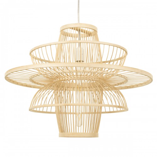 GloboStar® BALI 00862 Vintage Κρεμαστό Φωτιστικό Οροφής Μονόφωτο 1 x E27 Μπεζ Ξύλινο Bamboo Φ60 x Y45cm Διακόσμηση - Φωτισμός - Χαλιά GloboStar® BALI 00862 Vintage Κρεμαστό Φωτιστικό Οροφής Μονόφωτο 1 x E27 Μπεζ Ξύλινο Bamboo Φ60 x Y45cm Διακόσμηση - Φωτισμός - Χαλιά