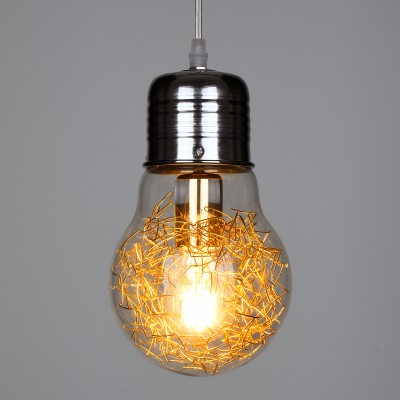 GLOBOSTAR® LAMP 00807 Μοντέρνο Κρεμαστό Φωτιστικό Οροφής με Ντουί 1 x E27 AC 220-240V IP20 - Πολύχρωμο - Μ15 x Π15 x Υ27cm GLOBOSTAR® LAMP 00807 Μοντέρνο Κρεμαστό Φωτιστικό Οροφής με Ντουί 1 x E27 AC 220-240V IP20 - Πολύχρωμο - Μ15 x Π15 x Υ27cm