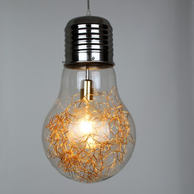 GLOBOSTAR® LAMP 00808 Μοντέρνο Κρεμαστό Φωτιστικό Οροφής με Ντουί 1 x E27 AC 220-240V IP20 - Πολύχρωμο - Μ30 x Π30 x Υ52cm GLOBOSTAR® LAMP 00808 Μοντέρνο Κρεμαστό Φωτιστικό Οροφής με Ντουί 1 x E27 AC 220-240V IP20 - Πολύχρωμο - Μ30 x Π30 x Υ52cm