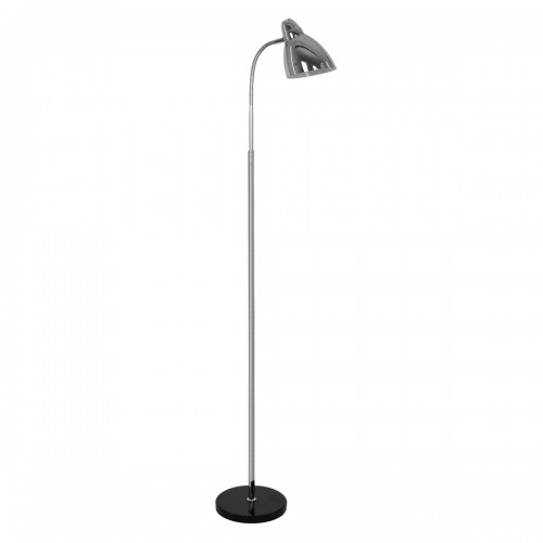 GloboStar® VERSA 00831 Μοντέρνο Επιδαπέδιο Φωτιστικό Μονόφωτο 1 x E27 IP20 Ασημί Μέταλλο με Μαύρο Μάρμαρο - Μ15 x Π15 x Υ155cm GloboStar® VERSA 00831 Μοντέρνο Επιδαπέδιο Φωτιστικό Μονόφωτο 1 x E27 IP20 Ασημί Μέταλλο με Μαύρο Μάρμαρο - Μ15 x Π15 x Υ155cm