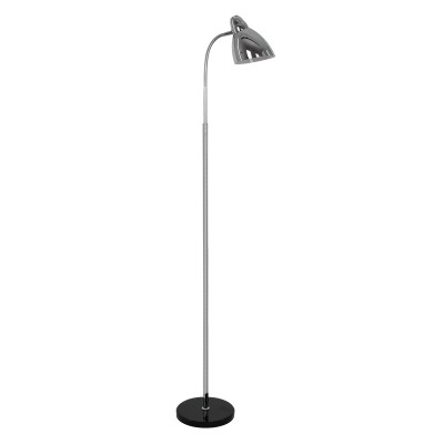 GloboStar® VERSA 00831 Μοντέρνο Επιδαπέδιο Φωτιστικό Μονόφωτο 1 x E27 IP20 Ασημί Μέταλλο με Μαύρο Μάρμαρο - Μ15 x Π15 x Υ155cm GloboStar® VERSA 00831 Μοντέρνο Επιδαπέδιο Φωτιστικό Μονόφωτο 1 x E27 IP20 Ασημί Μέταλλο με Μαύρο Μάρμαρο - Μ15 x Π15 x Υ155cm