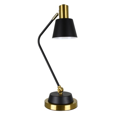 GloboStar® LETO 00834 Μοντέρνο Επιτραπέζιο Φωτιστικό Πορτατίφ Μονόφωτο 1 x E27 IP20 Μαύρο & Χρυσό Μέταλλο - Μ30 x Π18 x Υ54cm GloboStar® LETO 00834 Μοντέρνο Επιτραπέζιο Φωτιστικό Πορτατίφ Μονόφωτο 1 x E27 IP20 Μαύρο & Χρυσό Μέταλλο - Μ30 x Π18 x Υ54cm