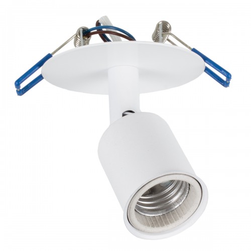 GLOBOSTAR® SARA 00848 Χωνευτό Φωτιστικό Οροφής με Ντουί 1 x E27 AC 220-240V IP20 - Λευκό - Μ8 x Π8 x Υ8.5cm GLOBOSTAR® SARA 00848 Χωνευτό Φωτιστικό Οροφής με Ντουί 1 x E27 AC 220-240V IP20 - Λευκό - Μ8 x Π8 x Υ8.5cm