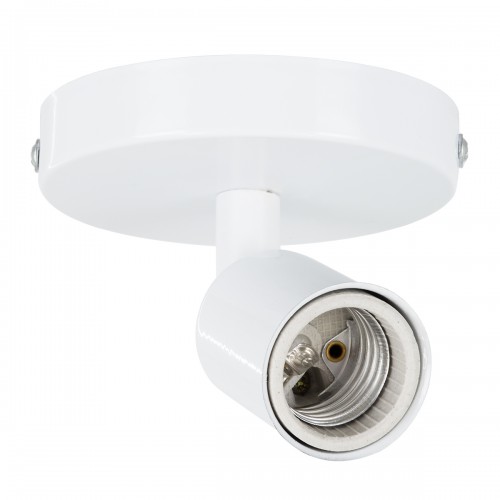 GLOBOSTAR® SARA 00842 Μοντέρνο Φωτιστικό Οροφής με Ντουί 1 x E27 AC 220-240V IP20 - Λευκό - Μ10 x Π10 x Υ10.3cm GLOBOSTAR® SARA 00842 Μοντέρνο Φωτιστικό Οροφής με Ντουί 1 x E27 AC 220-240V IP20 - Λευκό - Μ10 x Π10 x Υ10.3cm