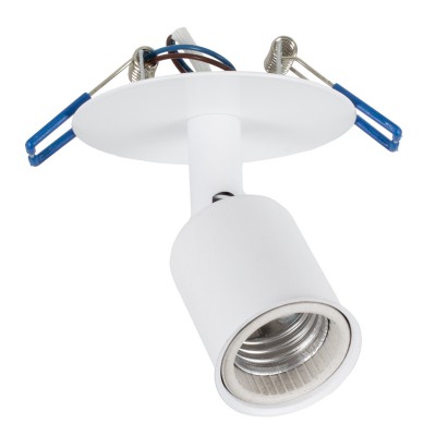 GLOBOSTAR® SARA 00848 Χωνευτό Φωτιστικό Οροφής με Ντουί 1 x E27 AC 220-240V IP20 - Λευκό - Μ8 x Π8 x Υ8.5cm GLOBOSTAR® SARA 00848 Χωνευτό Φωτιστικό Οροφής με Ντουί 1 x E27 AC 220-240V IP20 - Λευκό - Μ8 x Π8 x Υ8.5cm