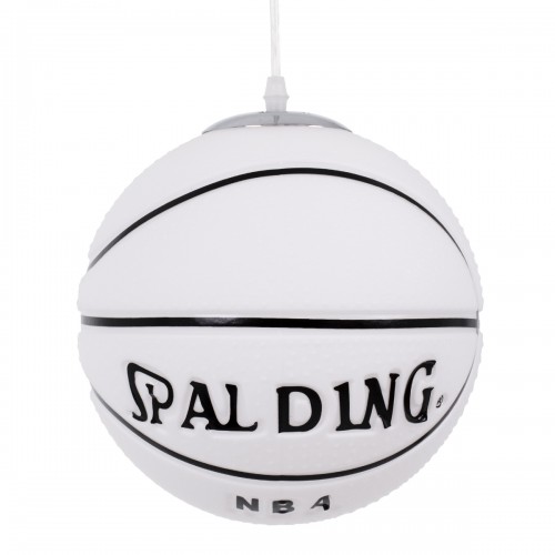 GLOBOSTAR® SPALDING NBA 01031 Παιδικό Κρεμαστό Φωτιστικό Οροφής με Ντουί 1 x E27 AC 220-240V IP20 - Λευκό & Μαύρο - Μ25 x Π25 x Υ25cm GLOBOSTAR® SPALDING NBA 01031 Παιδικό Κρεμαστό Φωτιστικό Οροφής με Ντουί 1 x E27 AC 220-240V IP20 - Λευκό & Μαύρο - Μ25 x Π25 x Υ25cm