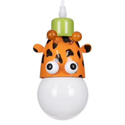 GLOBOSTAR® GIRAFFE 00638 Παιδικό Κρεμαστό Φωτιστικό Οροφής με Ντουί 1 x E27 AC 220-240V IP20 - Πολύχρωμο - Μ12 x Π10.5 x Υ13.5cm GLOBOSTAR® GIRAFFE 00638 Παιδικό Κρεμαστό Φωτιστικό Οροφής με Ντουί 1 x E27 AC 220-240V IP20 - Πολύχρωμο - Μ12 x Π10.5 x Υ13.5cm