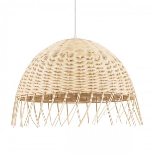 GloboStar® JAKARTA 00712 Vintage Κρεμαστό Φωτιστικό Οροφής Μονόφωτο 1 x E27 Μπέζ Ξύλινο Ψάθινο Bamboo Καμπάνα Φ50 x Y36cm Διακόσμηση - Φωτισμός - Χαλιά GloboStar® JAKARTA 00712 Vintage Κρεμαστό Φωτιστικό Οροφής Μονόφωτο 1 x E27 Μπέζ Ξύλινο Ψάθινο Bamboo Καμπάνα Φ50 x Y36cm Διακόσμηση - Φωτισμός - Χαλιά