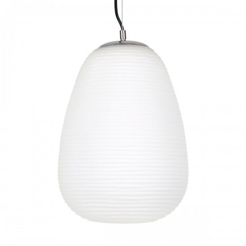 GloboStar® FREYA 00745 Μοντέρνο Κρεμαστό Φωτιστικό Οροφής Μονόφωτο 1 x E27 Λευκό Γυάλινο Φ24 x Υ35cm Διακόσμηση - Φωτισμός - Χαλιά GloboStar® FREYA 00745 Μοντέρνο Κρεμαστό Φωτιστικό Οροφής Μονόφωτο 1 x E27 Λευκό Γυάλινο Φ24 x Υ35cm Διακόσμηση - Φωτισμός - Χαλιά