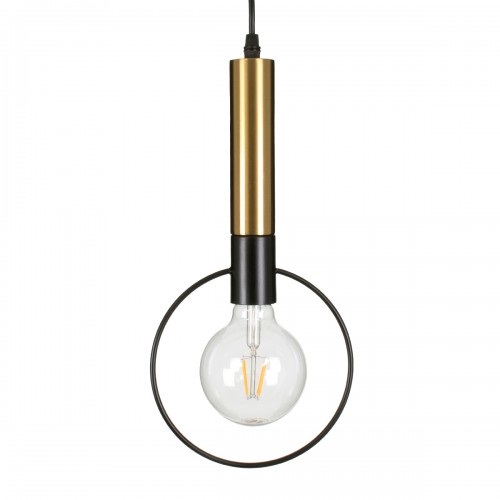 GloboStar® OLVERO 00772 Μοντέρνο Κρεμαστό Φωτιστικό Οροφής Μονόφωτο 1 x E27 Μαύρο - Χρυσό Μεταλλικό Πλέγμα Μ18 x Π4 x Y38cm Διακόσμηση - Φωτισμός - Χαλιά GloboStar® OLVERO 00772 Μοντέρνο Κρεμαστό Φωτιστικό Οροφής Μονόφωτο 1 x E27 Μαύρο - Χρυσό Μεταλλικό Πλέγμα Μ18 x Π4 x Y38cm Διακόσμηση - Φωτισμός - Χαλιά