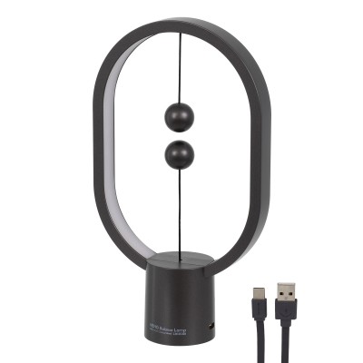 GloboStar® 76544 Επιτραπέζιο Φωτιστικό Πορτατίφ LED 15W 1500lm 360° DC 5V IP20 Θερμό Λευκό 2700K Μαύρο & Λευκό Πλαστικό - Μ14 x Π5.5 x Υ24.8cm - 2 Xρόνια Εγγύηση GloboStar® 76544 Επιτραπέζιο Φωτιστικό Πορτατίφ LED 15W 1500lm 360° DC 5V IP20 Θερμό Λευκό 2700K Μαύρο & Λευκό Πλαστικό - Μ14 x Π5.5 x Υ24.8cm - 2 Xρόνια Εγγύηση