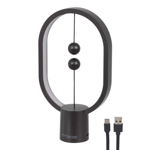 GloboStar® 76544 Επιτραπέζιο Φωτιστικό Πορτατίφ LED 15W 1500lm 360° DC 5V IP20 Θερμό Λευκό 2700K Μαύρο & Λευκό Πλαστικό - Μ14 x Π5.5 x Υ24.8cm - 2 Xρόνια Εγγύηση GloboStar® 76544 Επιτραπέζιο Φωτιστικό Πορτατίφ LED 15W 1500lm 360° DC 5V IP20 Θερμό Λευκό 2700K Μαύρο & Λευκό Πλαστικό - Μ14 x Π5.5 x Υ24.8cm - 2 Xρόνια Εγγύηση