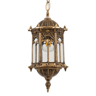 GLOBOSTAR® DARCY 00656 Vintage Κρεμαστό Φωτιστικό Οροφής με Ντουί 1 x E27 AC 220-240V IP20 - Μπρούτζινο - Μ15.5 x Π15.5 x Υ32.5cm GLOBOSTAR® DARCY 00656 Vintage Κρεμαστό Φωτιστικό Οροφής με Ντουί 1 x E27 AC 220-240V IP20 - Μπρούτζινο - Μ15.5 x Π15.5 x Υ32.5cm