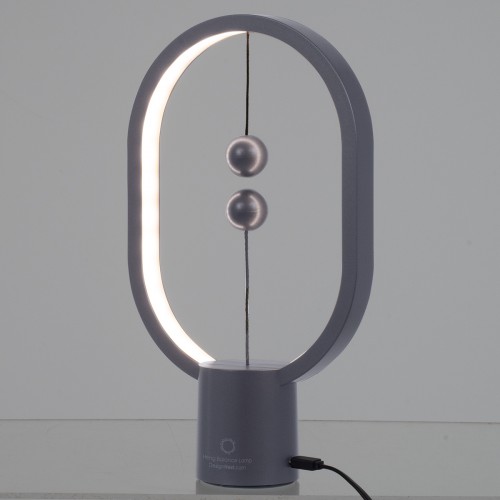 GloboStar® 76545 Επιτραπέζιο Φωτιστικό Πορτατίφ LED 15W 1500lm 360° DC 5V IP20 Θερμό Λευκό 2700K Γκρι & Λευκό Πλαστικό - Μ14 x Π5.5 x Υ24.8cm - 2 Xρόνια Εγγύηση GloboStar® 76545 Επιτραπέζιο Φωτιστικό Πορτατίφ LED 15W 1500lm 360° DC 5V IP20 Θερμό Λευκό 2700K Γκρι & Λευκό Πλαστικό - Μ14 x Π5.5 x Υ24.8cm - 2 Xρόνια Εγγύηση