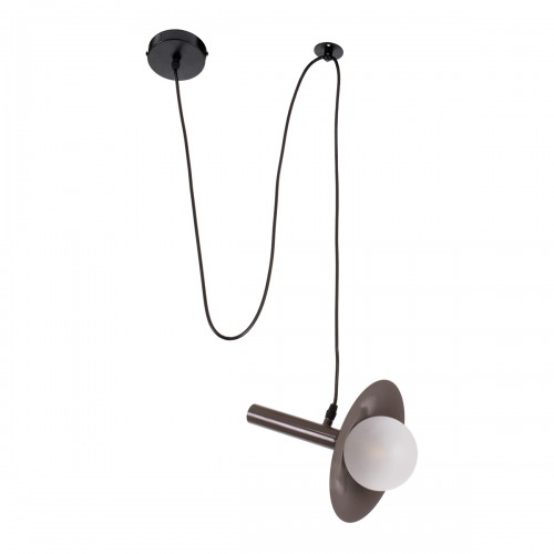 GLOBOSTAR® CELEST 00791 Μοντέρνο Κρεμαστό Φωτιστικό Οροφής με Ντουί 1 x G9 AC 220-240V IP20 - Καφέ & Λευκό - Μ20 x Π20 x Υ26.5cm GLOBOSTAR® CELEST 00791 Μοντέρνο Κρεμαστό Φωτιστικό Οροφής με Ντουί 1 x G9 AC 220-240V IP20 - Καφέ & Λευκό - Μ20 x Π20 x Υ26.5cm