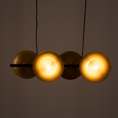 GloboStar® JOLIET 00782 Μοντέρνο Κρεμαστό Φωτιστικό Οροφής Πολύφωτο 4 x G9 AC 230V Μαύρο - Χρυσό Μεταλλικό Πλέγμα Μ65 x Π28 x Υ20cm Διακόσμηση - Φωτισμός - Χαλιά GloboStar® JOLIET 00782 Μοντέρνο Κρεμαστό Φωτιστικό Οροφής Πολύφωτο 4 x G9 AC 230V Μαύρο - Χρυσό Μεταλλικό Πλέγμα Μ65 x Π28 x Υ20cm Διακόσμηση - Φωτισμός - Χαλιά