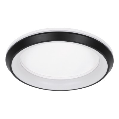 GloboStar® MELINA 61040 Πλαφονιέρα Οροφής Κύκλος LED CCT 55W 6376lm 120° AC 220-240V - Εναλλαγή Φωτισμού μέσω Τηλεχειριστηρίου All In One Ψυχρό Λευκό 6000k+Φυσικό Λευκό 4500k+Θερμό Λευκό 2700k Dimmable Φ48cm - Μαύρο - 3 Years Warranty Διακόσμηση - Φως - Χ GloboStar® MELINA 61040 Πλαφονιέρα Οροφής Κύκλος LED CCT 55W 6376lm 120° AC 220-240V - Εναλλαγή Φωτισμού μέσω Τηλεχειριστηρίου All In One Ψυχρό Λευκό 6000k+Φυσικό Λευκό 4500k+Θερμό Λευκό 2700k Dimmable Φ48cm - Μαύρο - 3 Years Warranty Διακόσμηση - Φως - Χ