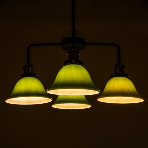 GLOBOSTAR® LIBRARY 00769 Vintage Φωτιστικό Οροφής με Ντουί 4 x E27 AC 220-240V IP20 - Πολύχρωμο - Μ57 x Π57 x Υ90cm GLOBOSTAR® LIBRARY 00769 Vintage Φωτιστικό Οροφής με Ντουί 4 x E27 AC 220-240V IP20 - Πολύχρωμο - Μ57 x Π57 x Υ90cm