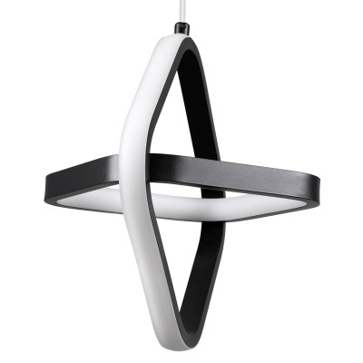 GloboStar® ROSE 61064 Κρεμαστό Φωτιστικό Οροφής Design LED CCT 22W 2640lm 300° AC 220-240V - Εναλλαγή Φωτισμού μέσω Διακόπτη On/Off All In One Ψυχρό 6000k+Φυσικό 4500k+Θερμό 2700k Μ24 x Π22 x Υ24cm - Μαύρο Διακόσμηση - Φως - Χαλιά GloboStar® ROSE 61064 Κρεμαστό Φωτιστικό Οροφής Design LED CCT 22W 2640lm 300° AC 220-240V - Εναλλαγή Φωτισμού μέσω Διακόπτη On/Off All In One Ψυχρό 6000k+Φυσικό 4500k+Θερμό 2700k Μ24 x Π22 x Υ24cm - Μαύρο Διακόσμηση - Φως - Χαλιά