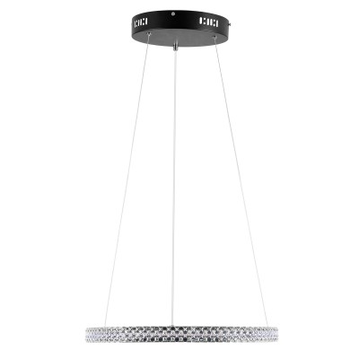 GloboStar® DIAMOND 61128 Κρεμαστό Φωτιστικό Δαχτυλίδι-Κύκλος LED CCT 30W 3513lm 360° AC 220-240V - Εναλλαγή Φωτισμού μέσω Τηλεχειριστηρίου All In One Ψυχρό 6000k+Φυσικό 4500k+Θερμό 2700k Dimmable Φ40cm - Μαύρο - 3 Years Warranty Διακόσμηση - Φως - Χαλιά GloboStar® DIAMOND 61128 Κρεμαστό Φωτιστικό Δαχτυλίδι-Κύκλος LED CCT 30W 3513lm 360° AC 220-240V - Εναλλαγή Φωτισμού μέσω Τηλεχειριστηρίου All In One Ψυχρό 6000k+Φυσικό 4500k+Θερμό 2700k Dimmable Φ40cm - Μαύρο - 3 Years Warranty Διακόσμηση - Φως - Χαλιά