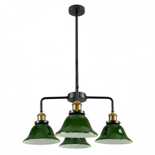 GLOBOSTAR® LIBRARY 00769 Vintage Φωτιστικό Οροφής με Ντουί 4 x E27 AC 220-240V IP20 - Πολύχρωμο - Μ57 x Π57 x Υ90cm GLOBOSTAR® LIBRARY 00769 Vintage Φωτιστικό Οροφής με Ντουί 4 x E27 AC 220-240V IP20 - Πολύχρωμο - Μ57 x Π57 x Υ90cm