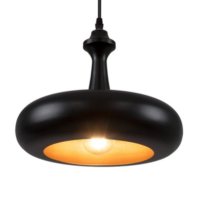 GLOBOSTAR® ROCKFORD 01287-C Μοντέρνο Κρεμαστό Φωτιστικό Οροφής με Ντουί 1 x E27 AC 220-240V IP20 - Μαύρο & Χρυσό - Μ30 x Π30 x Y23cm GLOBOSTAR® ROCKFORD 01287-C Μοντέρνο Κρεμαστό Φωτιστικό Οροφής με Ντουί 1 x E27 AC 220-240V IP20 - Μαύρο & Χρυσό - Μ30 x Π30 x Y23cm