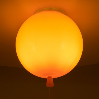 GLOBOSTAR® BALLOON 00650 Παιδικό Φωτιστικό Οροφής με Ντουί 1 x E27 AC 220-240V IP20 - Πορτοκαλί - Μ30 x Π30 x Υ33cm GLOBOSTAR® BALLOON 00650 Παιδικό Φωτιστικό Οροφής με Ντουί 1 x E27 AC 220-240V IP20 - Πορτοκαλί - Μ30 x Π30 x Υ33cm