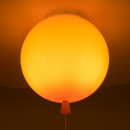 GLOBOSTAR® BALLOON 00650 Παιδικό Φωτιστικό Οροφής με Ντουί 1 x E27 AC 220-240V IP20 - Πορτοκαλί - Μ30 x Π30 x Υ33cm GLOBOSTAR® BALLOON 00650 Παιδικό Φωτιστικό Οροφής με Ντουί 1 x E27 AC 220-240V IP20 - Πορτοκαλί - Μ30 x Π30 x Υ33cm