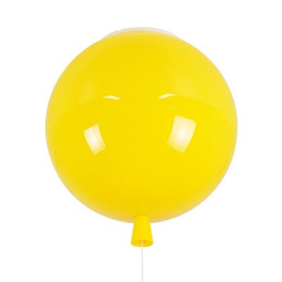 GLOBOSTAR® BALLOON 00651 Παιδικό Φωτιστικό Οροφής με Ντουί 1 x E27 AC 220-240V IP20 - Κίτρινο - Μ30 x Π30 x Υ33cm GLOBOSTAR® BALLOON 00651 Παιδικό Φωτιστικό Οροφής με Ντουί 1 x E27 AC 220-240V IP20 - Κίτρινο - Μ30 x Π30 x Υ33cm