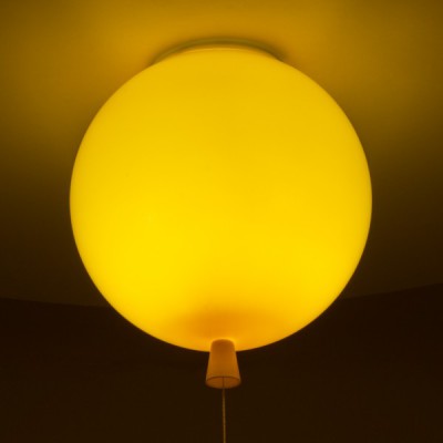 GLOBOSTAR® BALLOON 00651 Παιδικό Φωτιστικό Οροφής με Ντουί 1 x E27 AC 220-240V IP20 - Κίτρινο - Μ30 x Π30 x Υ33cm GLOBOSTAR® BALLOON 00651 Παιδικό Φωτιστικό Οροφής με Ντουί 1 x E27 AC 220-240V IP20 - Κίτρινο - Μ30 x Π30 x Υ33cm