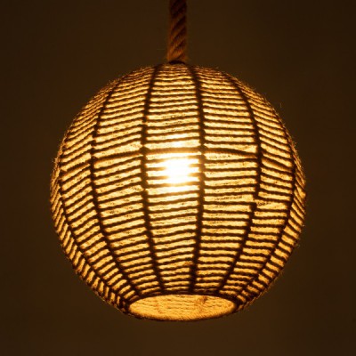 GLOBOSTAR® MANDALA 00731 Boho Κρεμαστό Φωτιστικό Οροφής με Ντουί 1 x E27 AC 220-240V IP20 - Μπεζ - Μ30 x Π30 x Y30cm GLOBOSTAR® MANDALA 00731 Boho Κρεμαστό Φωτιστικό Οροφής με Ντουί 1 x E27 AC 220-240V IP20 - Μπεζ - Μ30 x Π30 x Y30cm
