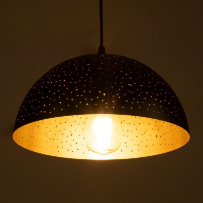 GloboStar® SOLANA 01301 Μοντέρνο Κρεμαστό Φωτιστικό Οροφής Μονόφωτο 1 x E27 Μαύρο Μεταλλικό Καμπάνα Φ30 x Υ15cm Διακόσμηση - Φωτισμός - Χαλιά GloboStar® SOLANA 01301 Μοντέρνο Κρεμαστό Φωτιστικό Οροφής Μονόφωτο 1 x E27 Μαύρο Μεταλλικό Καμπάνα Φ30 x Υ15cm Διακόσμηση - Φωτισμός - Χαλιά