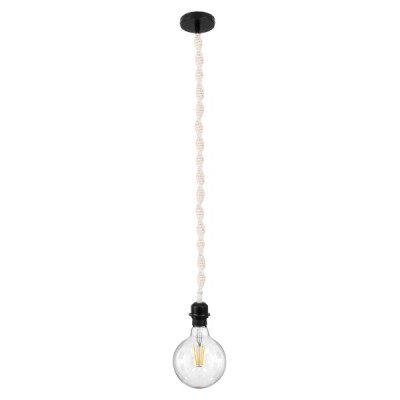 GLOBOSTAR® SHAQRA 36216 Μοντέρνο Κρεμαστό Φωτιστικό Οροφής με Ντουί 1 x E27 AC 220-240V IP20 - Μπεζ - Μ4 x Π4 x Υ110cm GLOBOSTAR® SHAQRA 36216 Μοντέρνο Κρεμαστό Φωτιστικό Οροφής με Ντουί 1 x E27 AC 220-240V IP20 - Μπεζ - Μ4 x Π4 x Υ110cm