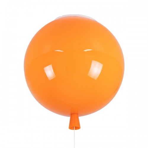 GLOBOSTAR® BALLOON 00650 Παιδικό Φωτιστικό Οροφής με Ντουί 1 x E27 AC 220-240V IP20 - Πορτοκαλί - Μ30 x Π30 x Υ33cm GLOBOSTAR® BALLOON 00650 Παιδικό Φωτιστικό Οροφής με Ντουί 1 x E27 AC 220-240V IP20 - Πορτοκαλί - Μ30 x Π30 x Υ33cm