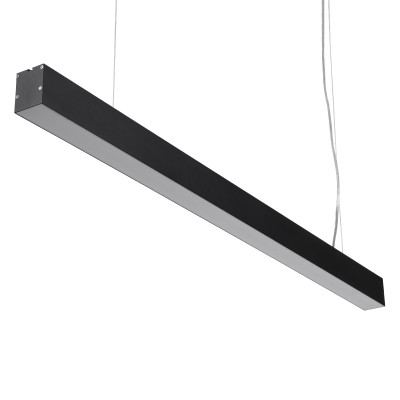 GLOBOSTAR® ORION 61030-P Μοντέρνο Γραμμικό Κρεμαστό Φωτιστικό Οροφής LED 72W 8600lm 120° AC 220-240V IP20 Ρυθμιζόμενο Λευκό CCT με Χειριστήριο από 2700K έως 6000K Dimmable - Lumileds SMD Chip - Μαύρο Ματ - Μ120 x Π5.5 x Υ7cm - 3 Χρόνια Εγγύηση GLOBOSTAR® ORION 61030-P Μοντέρνο Γραμμικό Κρεμαστό Φωτιστικό Οροφής LED 72W 8600lm 120° AC 220-240V IP20 Ρυθμιζόμενο Λευκό CCT με Χειριστήριο από 2700K έως 6000K Dimmable - Lumileds SMD Chip - Μαύρο Ματ - Μ120 x Π5.5 x Υ7cm - 3 Χρόνια Εγγύηση