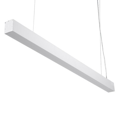 GLOBOSTAR® ORION 61031-P Μοντέρνο Γραμμικό Κρεμαστό Φωτιστικό Οροφής LED 72W 8600lm 120° AC 220-240V IP20 Ρυθμιζόμενο Λευκό CCT με Χειριστήριο από 2700K έως 6000K Dimmable - Lumileds SMD Chip - Λευκό Ματ - Μ120 x Π5.5 x Υ7cm - 3 Χρόνια Εγγύηση GLOBOSTAR® ORION 61031-P Μοντέρνο Γραμμικό Κρεμαστό Φωτιστικό Οροφής LED 72W 8600lm 120° AC 220-240V IP20 Ρυθμιζόμενο Λευκό CCT με Χειριστήριο από 2700K έως 6000K Dimmable - Lumileds SMD Chip - Λευκό Ματ - Μ120 x Π5.5 x Υ7cm - 3 Χρόνια Εγγύηση
