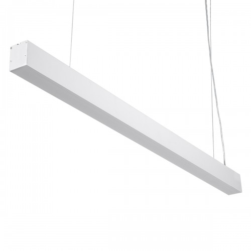 GLOBOSTAR® ORION 61031-P Μοντέρνο Γραμμικό Κρεμαστό Φωτιστικό Οροφής LED 72W 8600lm 120° AC 220-240V IP20 Ρυθμιζόμενο Λευκό CCT με Χειριστήριο από 2700K έως 6000K Dimmable - Lumileds SMD Chip - Λευκό Ματ - Μ120 x Π5.5 x Υ7cm - 3 Χρόνια Εγγύηση GLOBOSTAR® ORION 61031-P Μοντέρνο Γραμμικό Κρεμαστό Φωτιστικό Οροφής LED 72W 8600lm 120° AC 220-240V IP20 Ρυθμιζόμενο Λευκό CCT με Χειριστήριο από 2700K έως 6000K Dimmable - Lumileds SMD Chip - Λευκό Ματ - Μ120 x Π5.5 x Υ7cm - 3 Χρόνια Εγγύηση