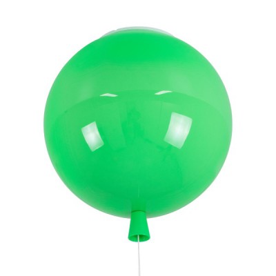 GLOBOSTAR® BALLOON 00653 Παιδικό Φωτιστικό Οροφής με Ντουί 1 x E27 AC 220-240V IP20 - Πράσινο - Μ30 x Π30 x Υ33cm GLOBOSTAR® BALLOON 00653 Παιδικό Φωτιστικό Οροφής με Ντουί 1 x E27 AC 220-240V IP20 - Πράσινο - Μ30 x Π30 x Υ33cm
