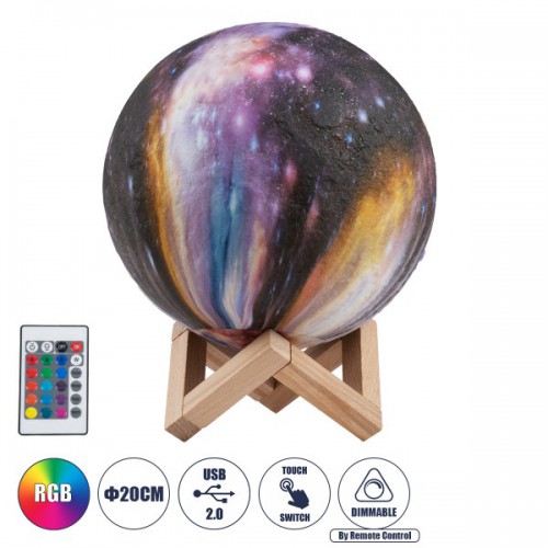 GloboStar® KAOTICA 79617 Μοντέρνο Επιτραπέζιο Φωτιστικό Πορτατίφ LED 6W 360lm 360° DC 5V - Εναλλαγή Φωτισμού μέσω Τηλεχειριστηρίου & Αφής - Dimmable - RGB - Φ20 x Υ25 - Λευκό Διακόσμηση - Φωτισμός - Χαλιά GloboStar® KAOTICA 79617 Μοντέρνο Επιτραπέζιο Φωτιστικό Πορτατίφ LED 6W 360lm 360° DC 5V - Εναλλαγή Φωτισμού μέσω Τηλεχειριστηρίου & Αφής - Dimmable - RGB - Φ20 x Υ25 - Λευκό Διακόσμηση - Φωτισμός - Χαλιά