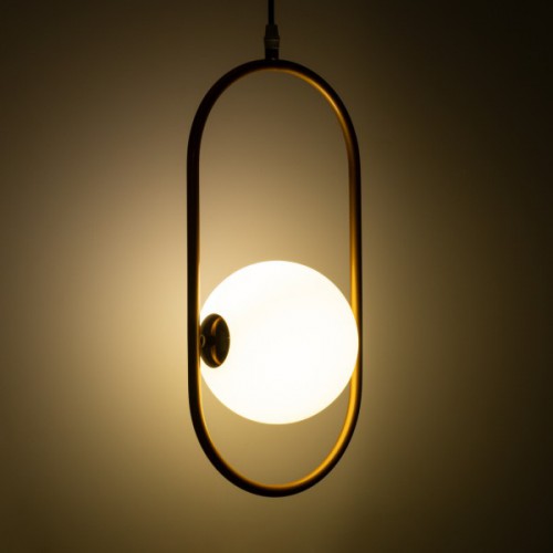 GloboStar® HAMBURG 00590 Μοντέρνο Κρεμαστό Φωτιστικό Οροφής Μονόφωτο 1 x G9 Χρυσό Μεταλλικό Γυάλινο Μπάλα Μ20 x Π15 x Υ40cm Διακόσμηση - Φωτισμός - Χαλιά GloboStar® HAMBURG 00590 Μοντέρνο Κρεμαστό Φωτιστικό Οροφής Μονόφωτο 1 x G9 Χρυσό Μεταλλικό Γυάλινο Μπάλα Μ20 x Π15 x Υ40cm Διακόσμηση - Φωτισμός - Χαλιά