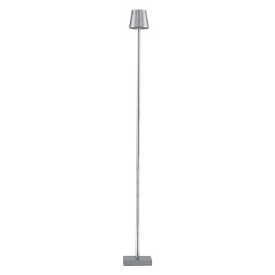 GloboStar® NEGA 60480 Μοντέρνο Επιδαπέδιο Φωτιστικό LED 2.2W 154lm 360° DC 5V IP44 Θερμό Λευκό 2700K Dimmable με Διακόπτη Αφής - Επαναφορτιζόμενο με Μπαταρία Li-ion 4000mAh - Ασημί - Φ10 x Υ135cm - 2 Χρόνια Εγγύηση GloboStar® NEGA 60480 Μοντέρνο Επιδαπέδιο Φωτιστικό LED 2.2W 154lm 360° DC 5V IP44 Θερμό Λευκό 2700K Dimmable με Διακόπτη Αφής - Επαναφορτιζόμενο με Μπαταρία Li-ion 4000mAh - Ασημί - Φ10 x Υ135cm - 2 Χρόνια Εγγύηση
