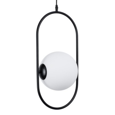 GLOBOSTAR® HAMBURG 00591 Μοντέρνο Κρεμαστό Φωτιστικό Οροφής με Ντουί 1 x E14 AC 220-240V IP20 - Μαύρο & Λευκό - Μ25 x Π20 x Υ50cm GLOBOSTAR® HAMBURG 00591 Μοντέρνο Κρεμαστό Φωτιστικό Οροφής με Ντουί 1 x E14 AC 220-240V IP20 - Μαύρο & Λευκό - Μ25 x Π20 x Υ50cm