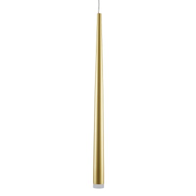 GLOBOSTAR® TEARS 61310 Μοντέρνο Κρεμαστό Φωτιστικό Οροφής LED 3W 330lm 180° AC 220-240V IP20 Ρυθμιζόμενο Λευκό CCT με On/Off 2700K/4500K/6000K - Lumileds SMD Chip - Χρυσό Βούρτσας - Μ3.2 x Π3.2 x Υ51.5cm - 3 Χρόνια Εγγύηση GLOBOSTAR® TEARS 61310 Μοντέρνο Κρεμαστό Φωτιστικό Οροφής LED 3W 330lm 180° AC 220-240V IP20 Ρυθμιζόμενο Λευκό CCT με On/Off 2700K/4500K/6000K - Lumileds SMD Chip - Χρυσό Βούρτσας - Μ3.2 x Π3.2 x Υ51.5cm - 3 Χρόνια Εγγύηση
