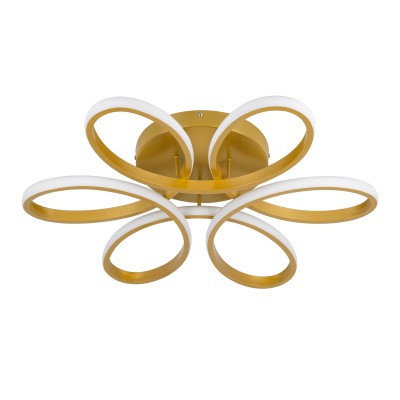 GloboStar® MARGARET 61403 Φωτιστικό Οροφής Design LED CCT 54W 6210lm 360° AC 220-240V - Εναλλαγή Φωτισμού μέσω Τηλεχειριστηρίου All In One Ψυχρό 6000k+Φυσικό 4500k+Θερμό 2700k Dimmable Φ57 x Υ12cm - Χρυσό Βούρτσας - 3 Years Warranty Διακόσμηση - Φως - Χαλ GloboStar® MARGARET 61403 Φωτιστικό Οροφής Design LED CCT 54W 6210lm 360° AC 220-240V - Εναλλαγή Φωτισμού μέσω Τηλεχειριστηρίου All In One Ψυχρό 6000k+Φυσικό 4500k+Θερμό 2700k Dimmable Φ57 x Υ12cm - Χρυσό Βούρτσας - 3 Years Warranty Διακόσμηση - Φως - Χαλ