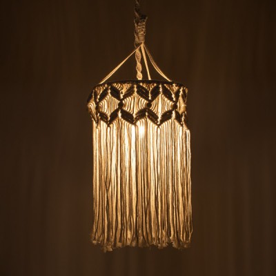 GLOBOSTAR® CONGO 36206 Boho Κρεμαστό Φωτιστικό Οροφής με Ντουί 1 x E27 AC 220-240V IP20 - Μπεζ - Μ30 x Π30 x Υ50cm GLOBOSTAR® CONGO 36206 Boho Κρεμαστό Φωτιστικό Οροφής με Ντουί 1 x E27 AC 220-240V IP20 - Μπεζ - Μ30 x Π30 x Υ50cm